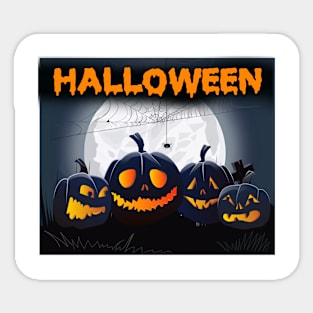 Dark Halloween Sticker